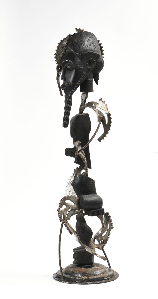 Issiaka Savadogo-Fétiche - 84 x 23 - 2022 -Galerie Sultan (1)